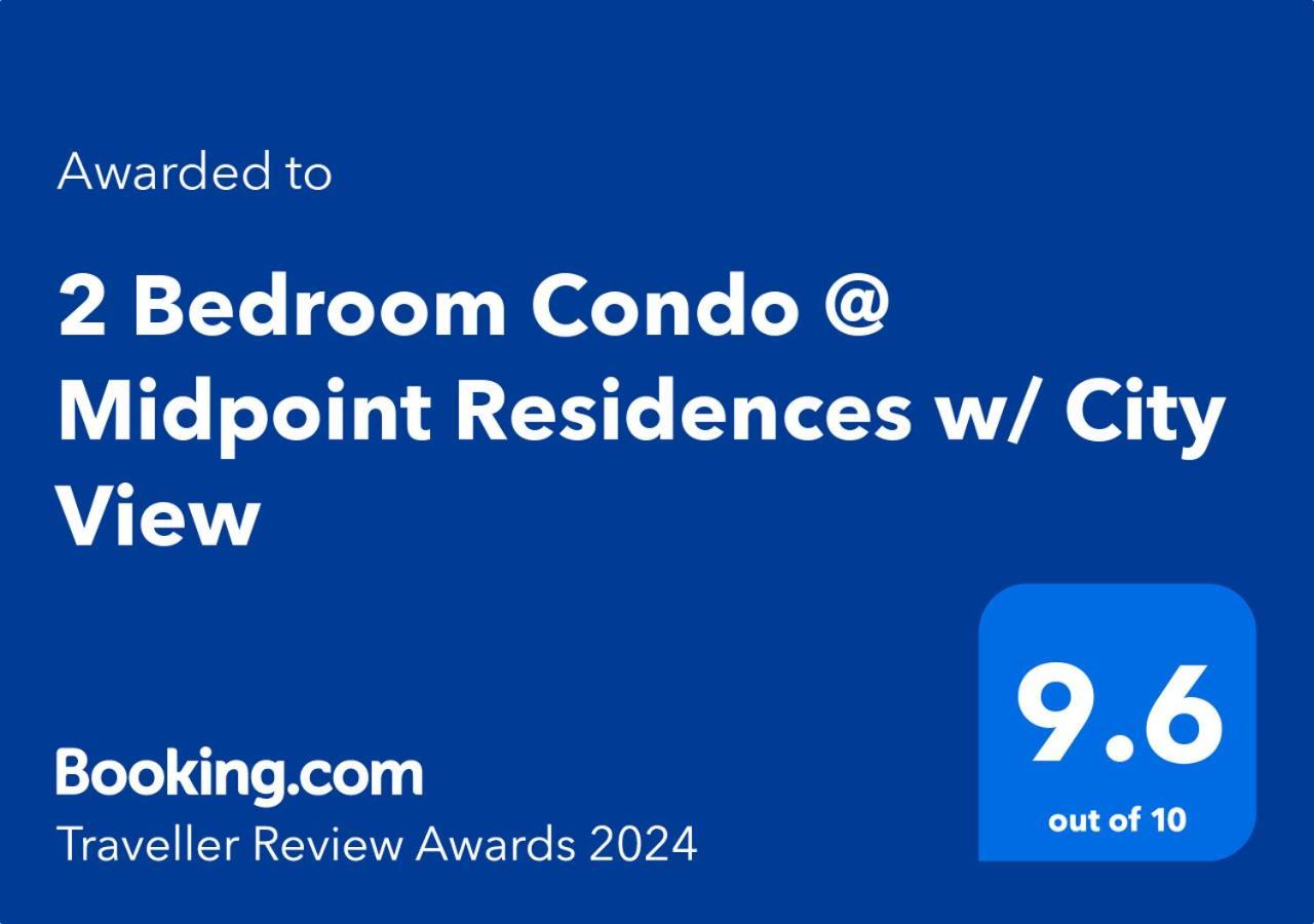 2 Bedroom Condo @ Midpoint Residences W/ City View Mandawe Eksteriør bilde